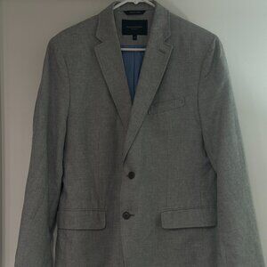 Banana Republic Tailored Fit Blazer Men’s 42R Gray Sport Coat Jacket